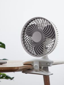 Portable Mini Fan Timed Charging Office Use Student Dormitory Childrens Bedside Fan Electric Oscillating Blade Clip-On Fan