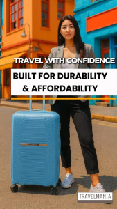 TravelTime Striata Series Unbreakable Expandable PP Hard Case Spinner Case Luggage 20 24 28 inch