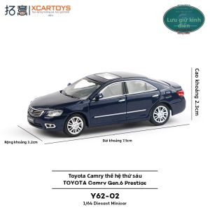 XCARTOYS | Mô Hình Xe Toyota Camry Sedan Tỷ Lệ 1/64