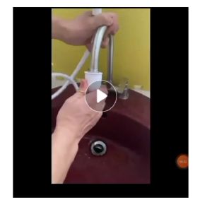 shower portable karet awet anti pecah