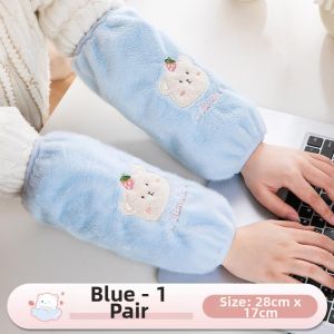 JIFANPAUL | Cute Bear Design Long Sleeves Protector Gloves For Adults Girls Children