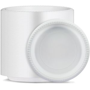 20PCS 9Inches Biodegradable Cornstarch / Bagasse Natural Plate 100% Compostable