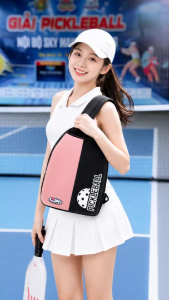 Túi Đựng Vợt Pickleball ZDK PK3 13x26x37cm | Túi Đeo Chéo Đựng Giày Bóng Phụ Kiện Nam Nữ
