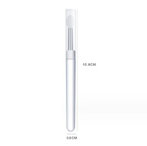 แปรงขัดผง หัวซิลิโคน การผากและผังกระจกใช้ซ้ำ เช็ด สะอาดความงาม