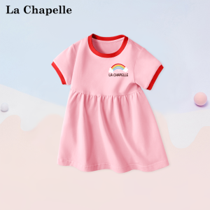 Princess Style Summer Dress for Girls Short Sleeve Baby Sleepwear Cute Girls Dress Casual Cotton 100% Childrens Clothing
