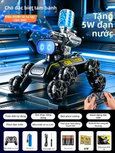 Xe Đồ Chơi Điều Khiển Từ Xa Có Súng Nước Kiểm Soát Bằng Cử Chỉ Thông Minh