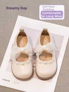 TONGMENGQINGTIAN | Mary Jane White Soft Sole Princess Shoes for Girls Summer