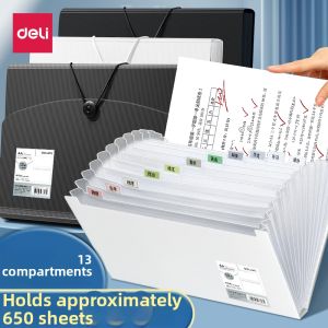 deli | Multilayer A4 Document Organizer Folders