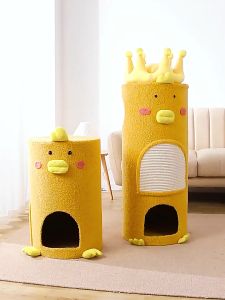 Tháp cào móng 3 tầng cho mèo - Ổ nằm cho mèo - Tiệm Mèo Moa