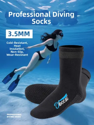 WUJUWUSU | Anti-Scrape Anti-Slip Wear-Resistant UV-Proof Diving Socks 3mm