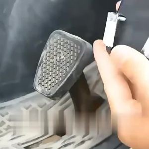 2pcs Car Pedal Pads Brake Pedal Pad Covers Replacement Kit Non-Slip Foot Pedal Covers Set Alloy Brake Gas Clutch Pedal Kits