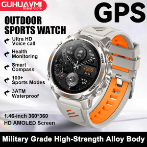T-Rex 3 Ultra Military Adventure GPS Smart Watch 10ATM Waterproof Bluetooth call AMOLED HD Men Sports 2025 New Swim Smartwatch