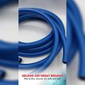 Selang Air Serat Benang Biru Permeter 1/2 5/8 3/4 Inch Tebal 2mm Siram Kebun Tanaman COD. 
