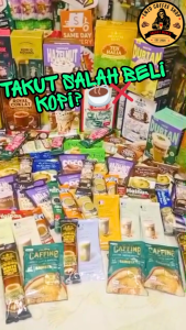 888 Tea & Coffee 2in1 Kopi O Sugar Added Instant Coffee Drink 13 Gram 26 Sachets