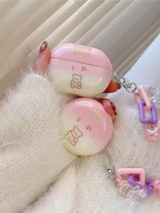 Creative Gradient Blush Freebuds6i Protective Case for Huawei Wireless Bluetooth Earphones Female Style Anti-Fall Box Clip/se2