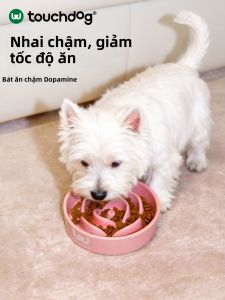 Touchdog | Bát Ăn Chậm Cho Thú Cưng Gốm
