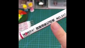 NIN100 20mm Long Nib Marker Permanent Market For Drawing Woodworking Repairs Assembly Car Repair