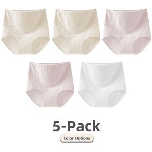 MiiOW | Large Size Womens Cotton Underwear Antibacterial High Waist Flat Angle Pants Stomach Flattening Spring New Style MiiOW Cat Person