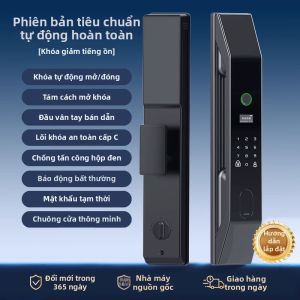 KANGTING | Khóa Cửa Thông Minh Nhận Diện Mạch Máu Palmar và Nhận Diện Khuôn Mặt 3D Với Bàn Phím và Lỗ Nhìn