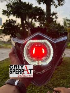 REFLEKTOR LAMPU DEPAN BILED SATRIA FU FACELIFT BILED LED