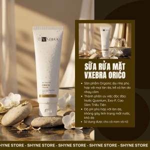 Sữa Rửa Mặt Vxebra Orico - Sạch Sâu Dịu Nhẹ - Phù Hợp Da Dầu Mụn 100g