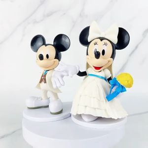Bộ Nhân Vật Hoạt Hình Chuột Mickey phiên bản đám cưới siêu dễ thương 2024
