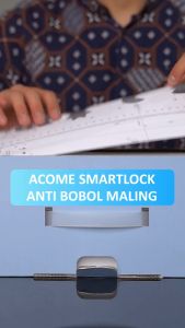 COD Ximiir Gagang Pintu Rumah Mewah Smart Lock Password Card Kartu Aplikasi TTLock Anti Maling Murah