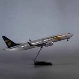 47cm Mongolian Airways B737 Resin Airplane Model Diecast 1:85 Scale Model Plane With Stable Stand Enthusiasts Gift Collection
