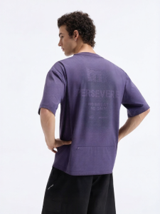 BODYDREAM | Water-Responsive Print Sport Quick-Dry Sunscreen T-Shirt with Back Pocket