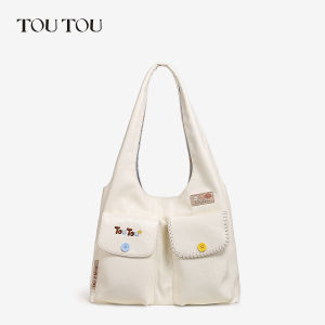 TOUTOU | Multi-Pocket Large Capacity Commuter Tote Bag