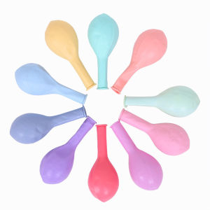 Macaron Birthday Decorative Balloons Set of 10 Festive Celebration Supplies Gift Decoration Accessories Normal Size