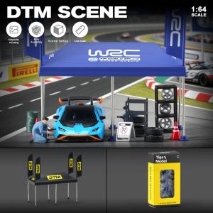 Mô Hình Lều Đua WRC 1:64 Siêu Chi Tiết