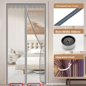 LUOYOUTE | Anti-Mosquito & Insect-Proof Magnetic Curtain for Kitchen and Bedroom