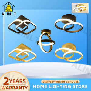 LED Ceiling Light Tricolor Modern Corridor Light Center Light Bedroom Ceiling Lamp ALINLT