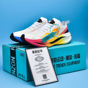 Professional Marathon Running Shoes Summer Men Breathable Mesh Surface Shoes Male Ultralight Shock-Absorbing Wear-Resistant Sneaker Training Shoes