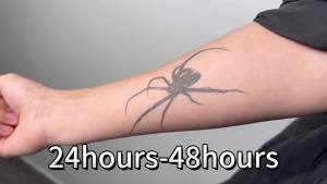 3 pcs Cross Temporary TattooLasts To 15 Days New Technology Magic Waterproof Semi Permanent Sticker.