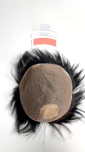 【B.Q】Wholesale stock breathable biological breathable White tape hair replacement patch PU real wig double-sided film