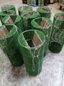 Lợp Ếch Lưới nhựa ( Hôm Tre - Hàng loại 1 Thông dụng nhất miền tây ).
