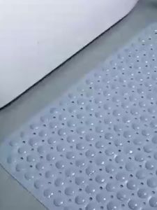 Bathroom Anti-Slip Mat PVC Bathroom Mat Non Slip Safety Shower Protection Mat Toilet Shower Waterproof Floor Mat Foot Massage Anti Skid Rectangular Curved Bath Oversized Ultra Thin Shower with Suction Cups