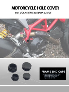 FOR Ducati Hyperstrada 820 Hyperstrada820 SP  Motorcycle Hole Cover Caps Plug Decorative  Frame Hole Cover Frame Cap decoration