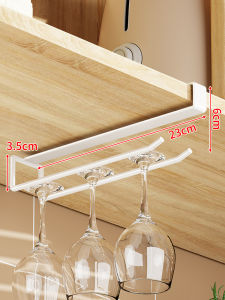 WUBUWEI | Hanging Wine Glass Rack No Drilling Required