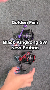 Reel Golden Fish Black Kingkong SW PH 2000 3000 4000 5000 6000 Anti Air Laut Power Handle