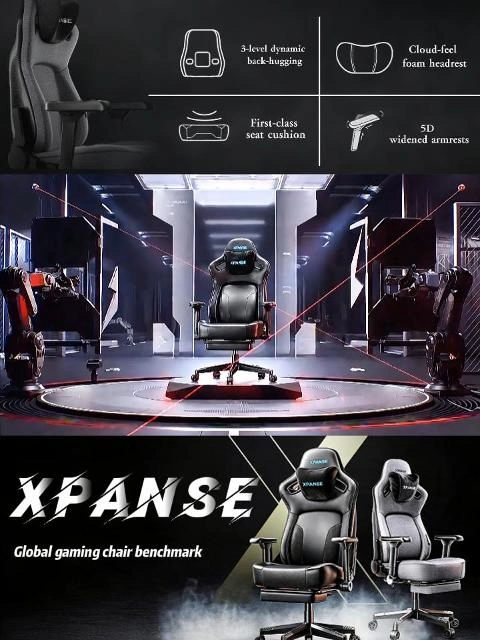 XPANSE X7 Dynamic Gaming Chair Ergonomic Lumbar Office Chair 167° Deep Recline【30 Day Free Trial】