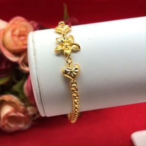 5 นิ้ว ชุบทอง ความยาว มนคั่นหัวใจดอกพิกุล เสริมบารมี คลิกที่นี้เพื่อขายสร้อยข้อมูล ความสวยคลาย และเป็นส่วนตัวของคุณ