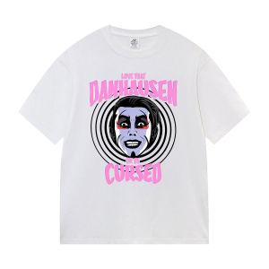 Sanrio | 2026 Hot Danhausen Wrestler Graphic T Shirt Women Vintage Fashion High Quality Cotton T-shirt Hip Hop Punk Short Sleeve T-shirts