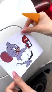 Decal Dán Xe nắp bình xăng Jerry Decal Trang Trí Xe Máy Decal Dán Chống Nước Cho Xe - Lazada