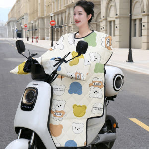 Universal Double-Sided Waterproof Electric Vehicle Windproof Cover Motorcycle Battery Warmth Protection Windshield Motorcycle Cover