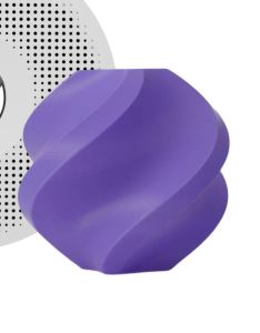 Clicker keychain Flower with initial