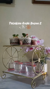 Yen Tatakan Roda susun 2 Tatakan Serbaguna