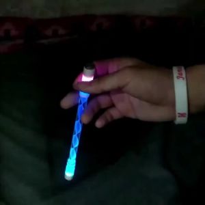 Glowing LED Spinning Pen-RollingStress-Relieving Toy with Mesmerizing Lights-Gift for ChristmasHalloweenThanksgiving